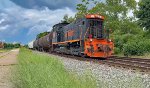AB 1502 shoves Z640-20 toward the Wheeling with freight from Barberton.
